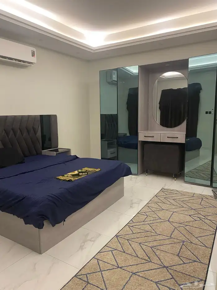 شقة فاخره مفروشه للإيجار السنوى(حى طويق) 8