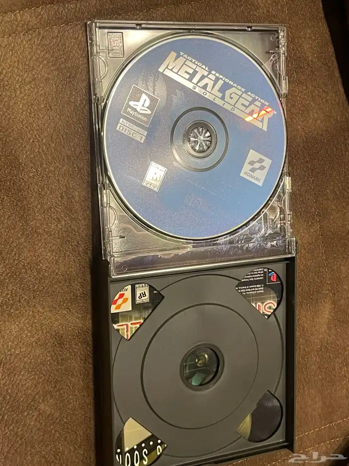لعبة ميتل قير سوليد 1 Metal gear solid نسخة امريكية نادر 2