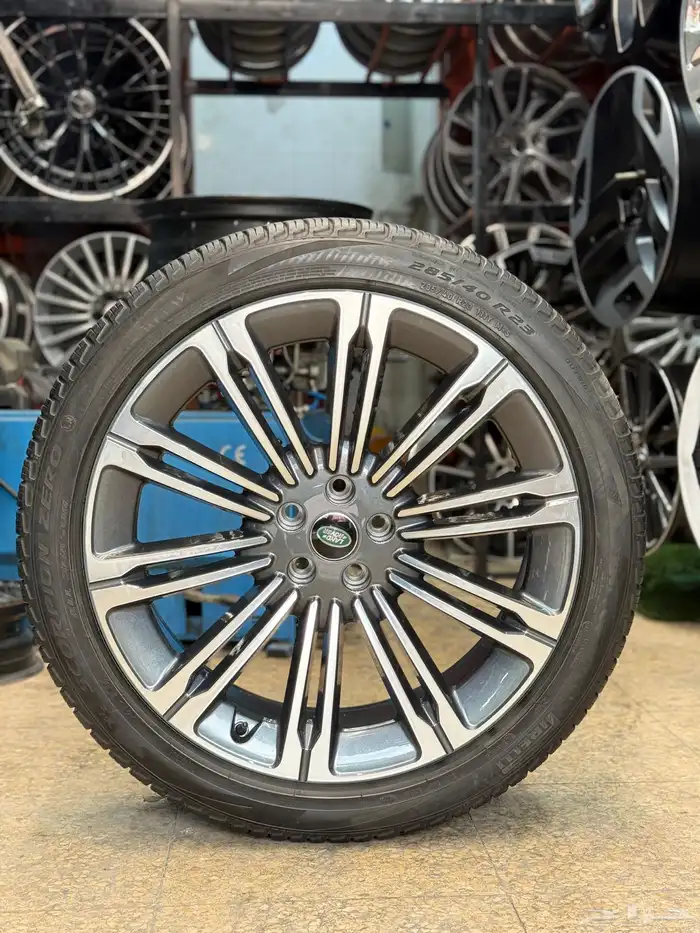 جنوط وكفرات رنج روفر مقاس 23 موديل 2024 0