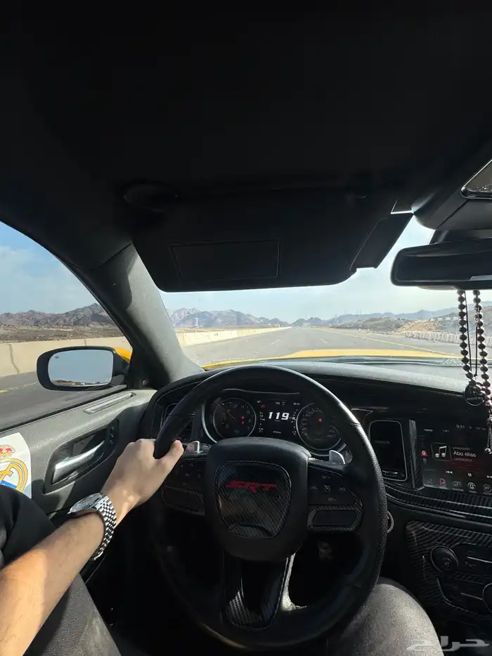 دودج تشارجر 2016 فل كامل اصفر لؤلؤي 8