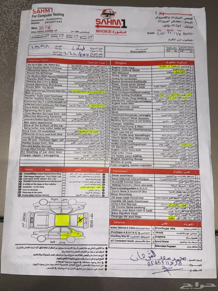 لينكون تاون كار 1998 12
