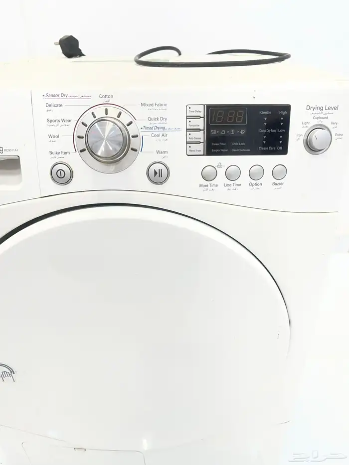 نشافة LG 9kg اخو الجديد 2