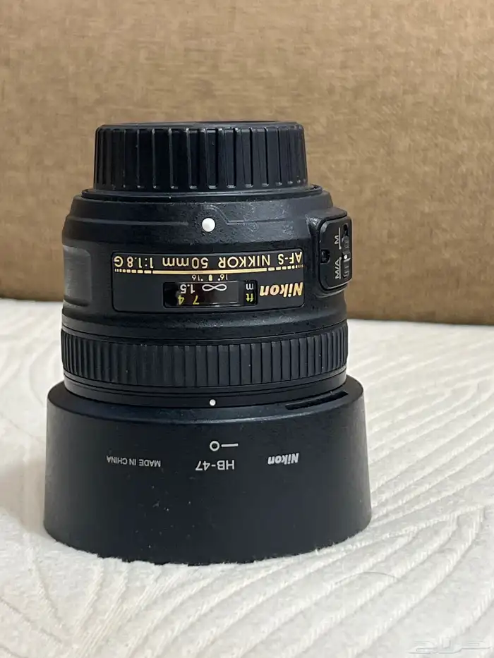 عدسة نيكون 1.8 50 0