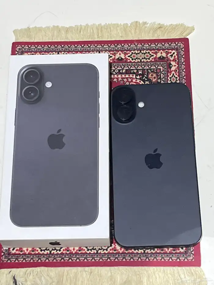 ايفون 16 بلس اسود 128 0