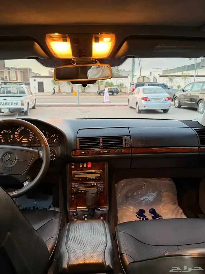 مرسيدس شبح موديل 97 مخزن نضيف جدا ممشى قليل وكاله 27