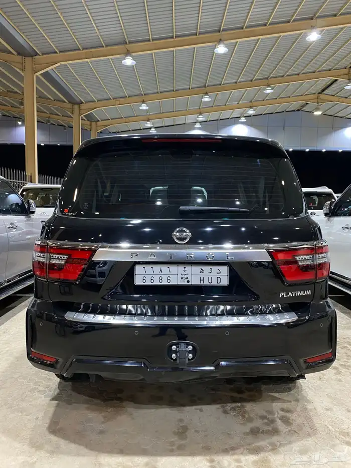 للبيع نيسان باترول 2021 بلاتينيوم فل كامل سعودي عداد 105الف 8