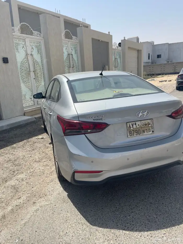 اكسنت موديل 2019 من المالك الاول مستخدمه 8