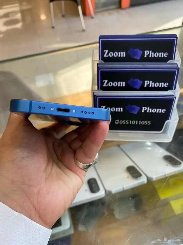 ايفون 13 ميني لون ازرق 3