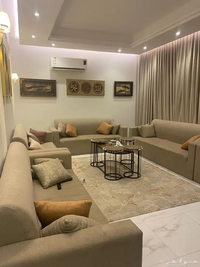 شقة فاخره مفروشه للإيجار السنوى(حى طويق) 2