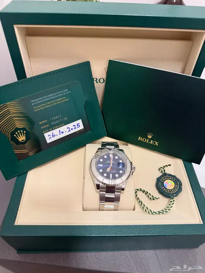 رولكس يخت ماستر جديدة New Rolex Yachtmaster 0