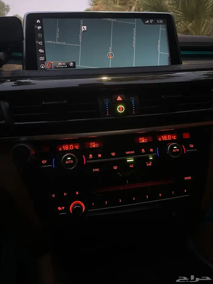 بي ام دبليو X6 2017 فل نظيف جدا منوة المستخدم 13