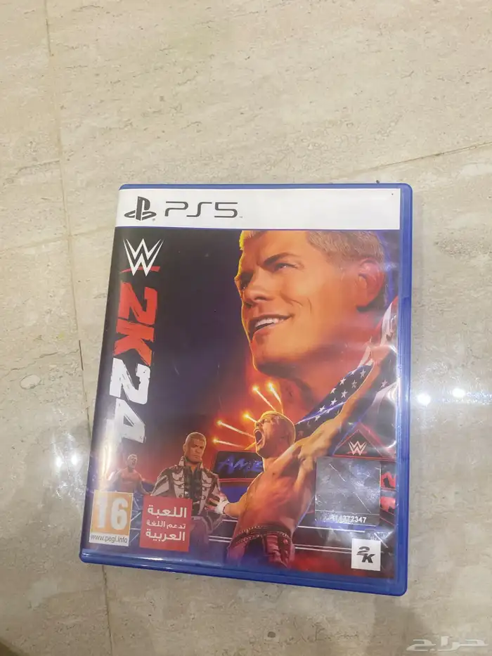 شريط مصارعة سوني 5 2k24 5