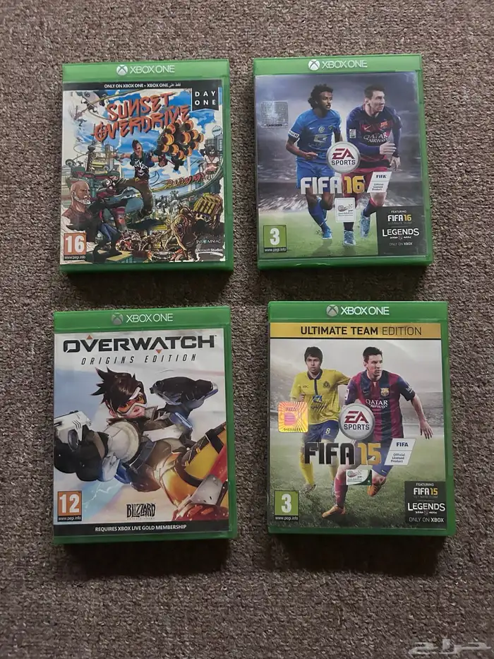 اشرطة Xbox one 0