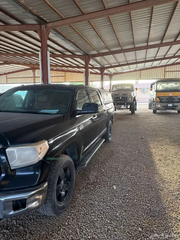 تندرا 2014 مجهزة بأعراض البر على السوم 4