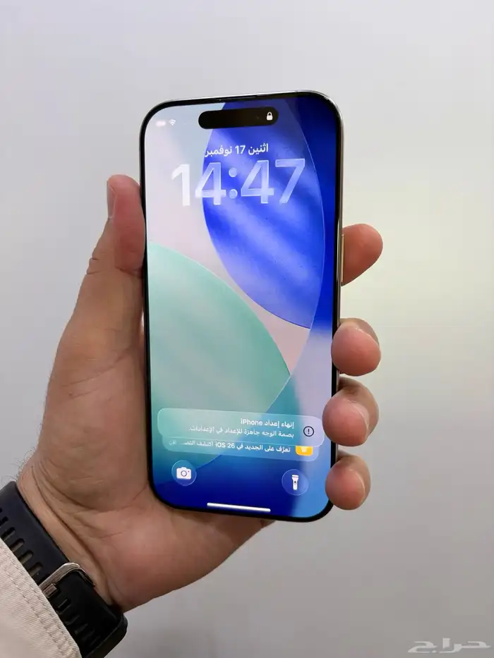 ايفون 16 برو 256 تيتانيوم طبيعي 2