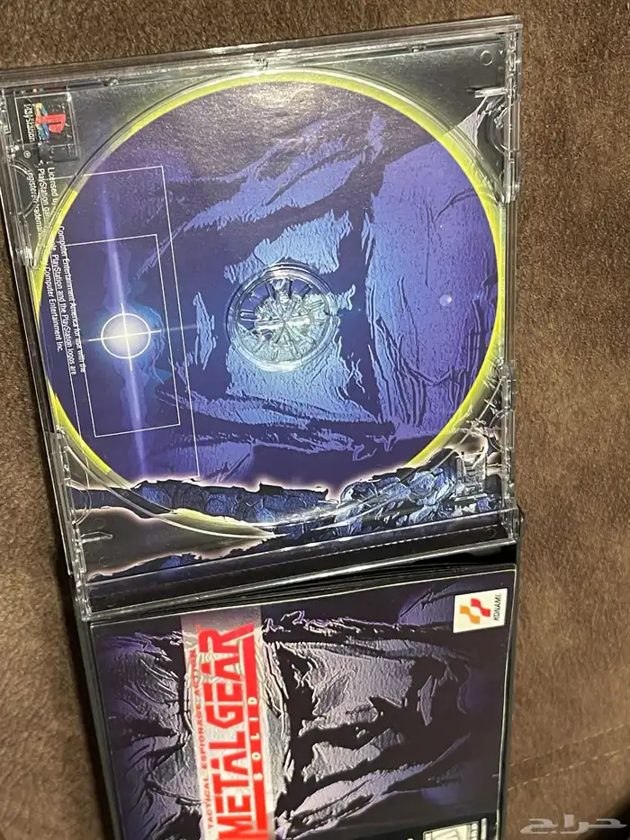 لعبة ميتل قير سوليد 1 Metal gear solid نسخة امريكية نادر 8