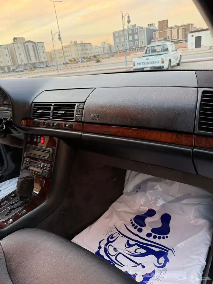 مرسيدس شبح موديل 97 مخزن نضيف جدا ممشى قليل وكاله 17