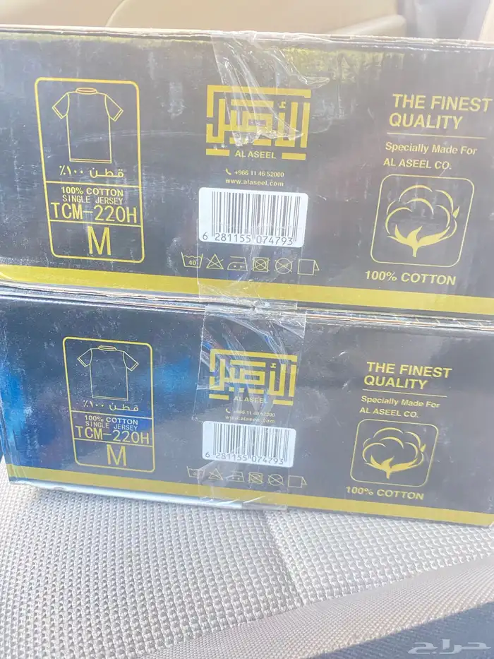 درزن فنايل الأصيل خناقي مقاس M 1