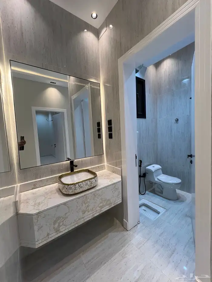 للبيع شقة علويه نظام دور من 6 غرف وسطح خاص بالخميس 500 الف 11