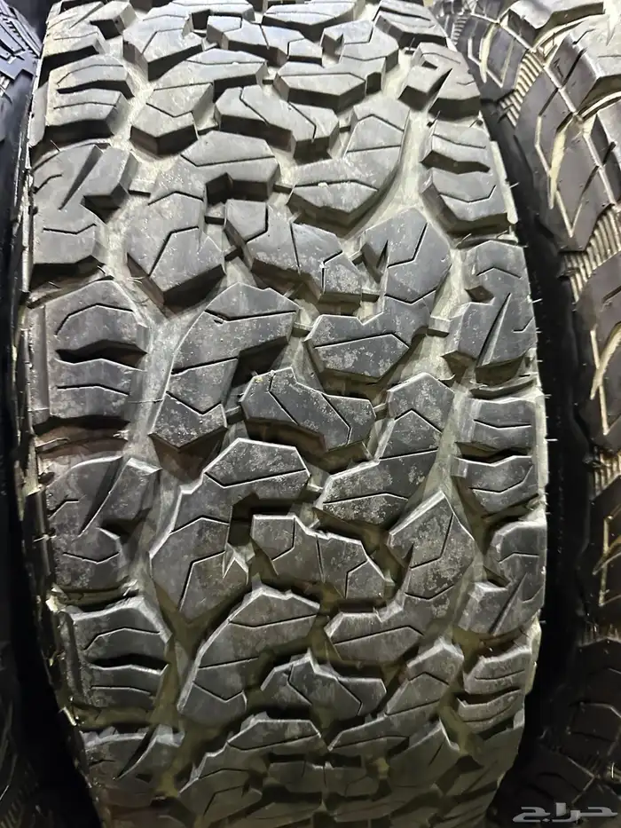 جنوط برايد 6 مسمار مع كفرات نص حجري بي واي رتش مقاس 17 10