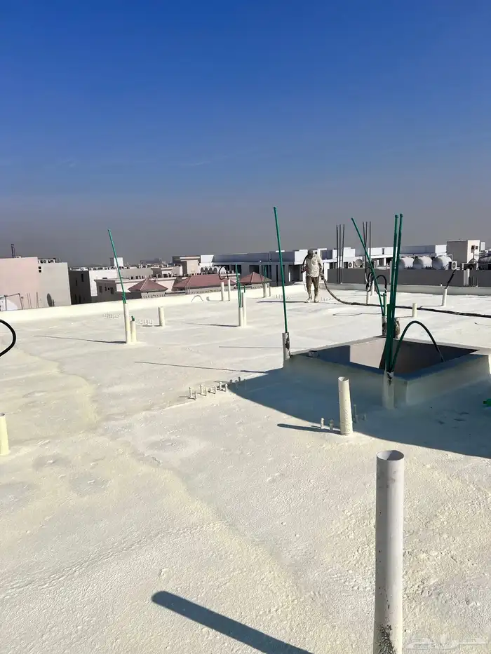 شركة عزل اسطح من الامطار عزل فوم ضمان10 سنوات 2