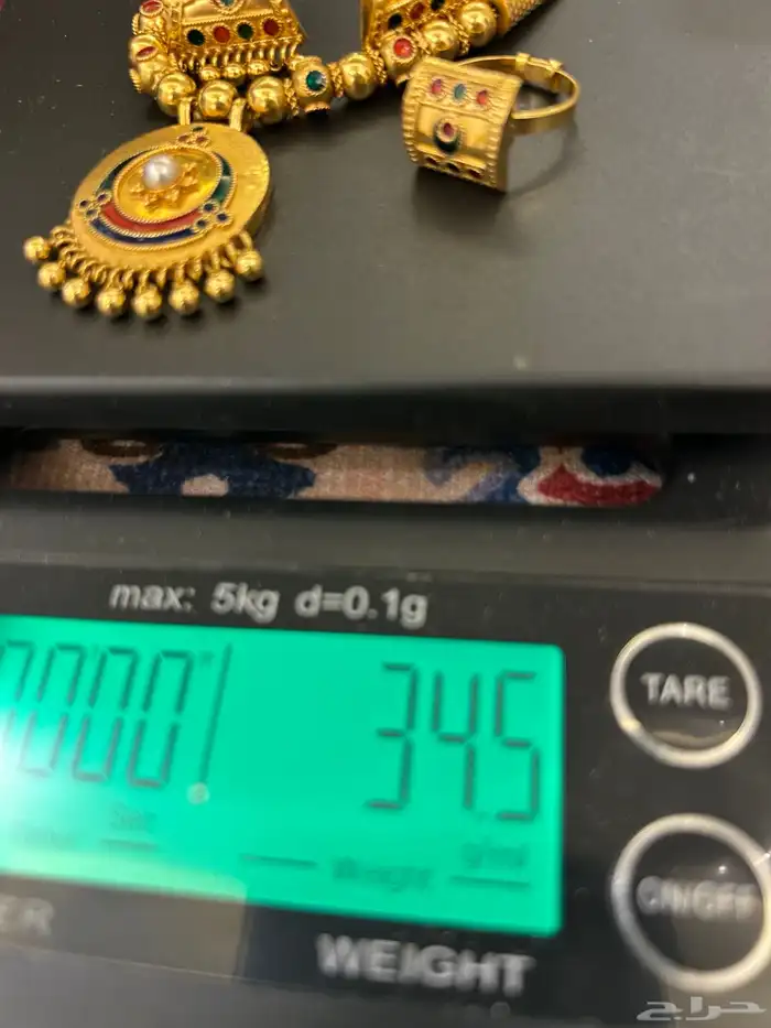 عقد ذهب عيار 21   مستعمل 6