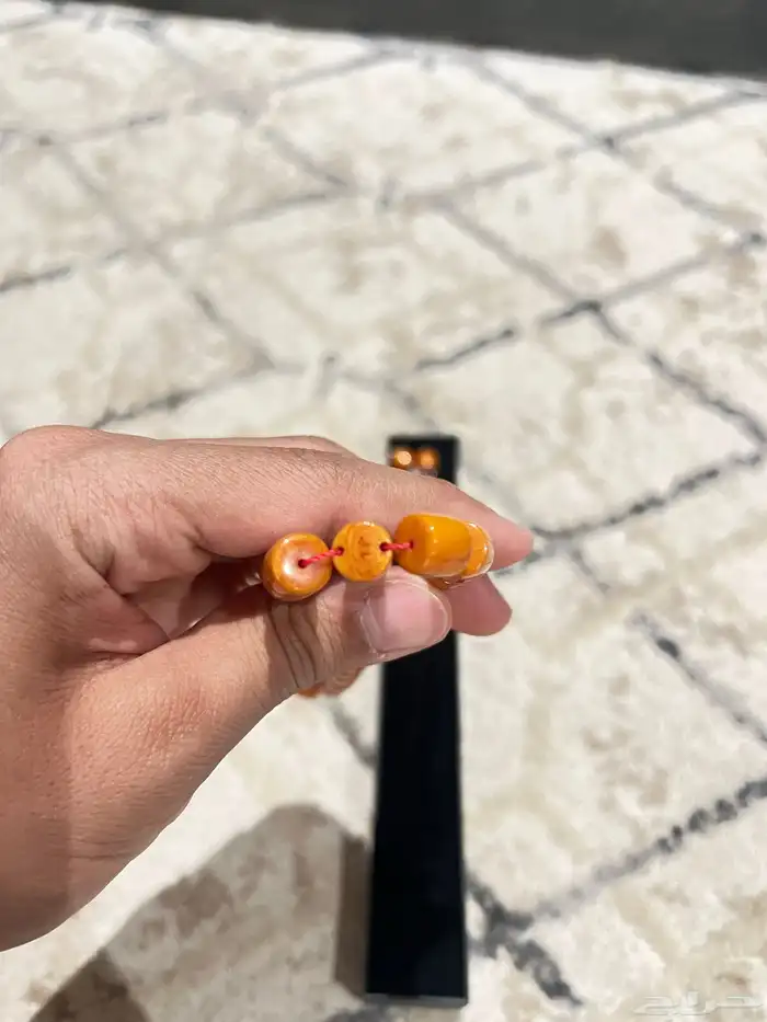 سبح احجار طبعيه وفضه عيار 1000 الوحده مسيومه 250 1