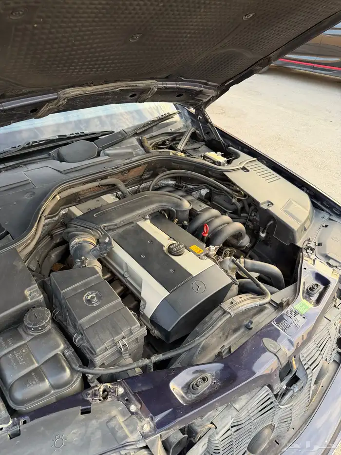 مرسيدس شبح موديل 97 مخزن نضيف جدا ممشى قليل وكاله 32