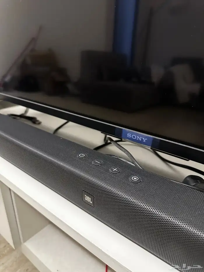 شاشه سوني ومسرح منزلي صوتي jbl 3