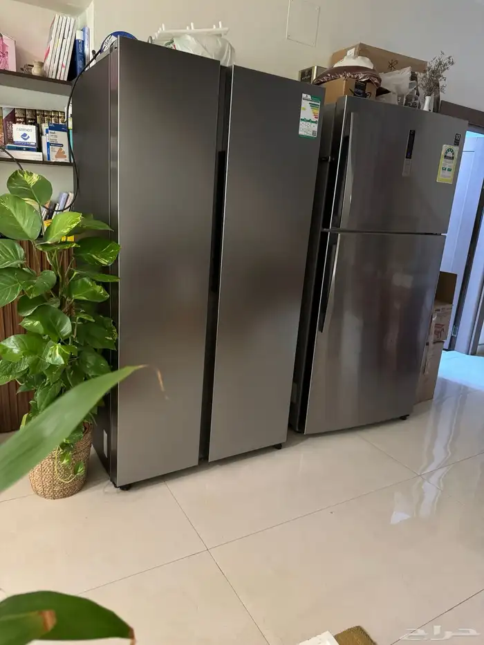 ثلاجتين سامسونج مع الضمان وبرادة ماجيك الكورية 1