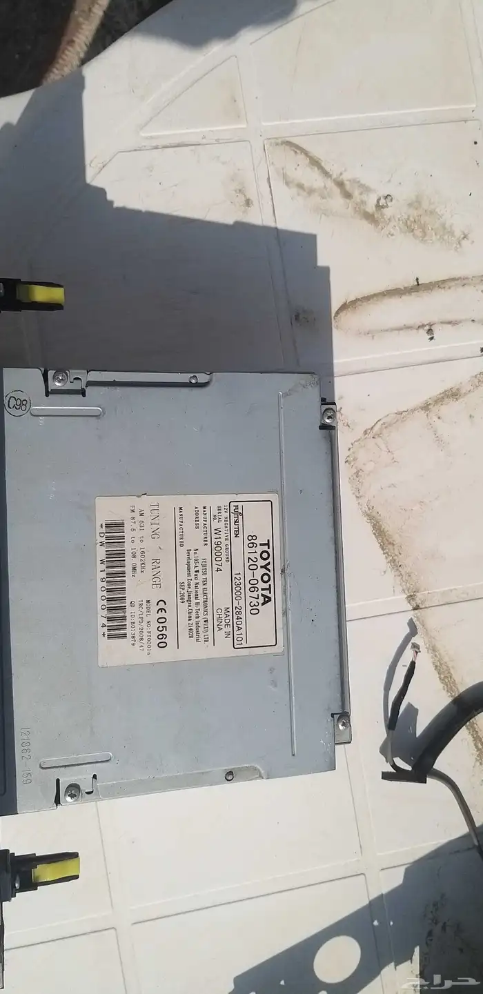 مسجل سياره كامري للبيع على السوم 1