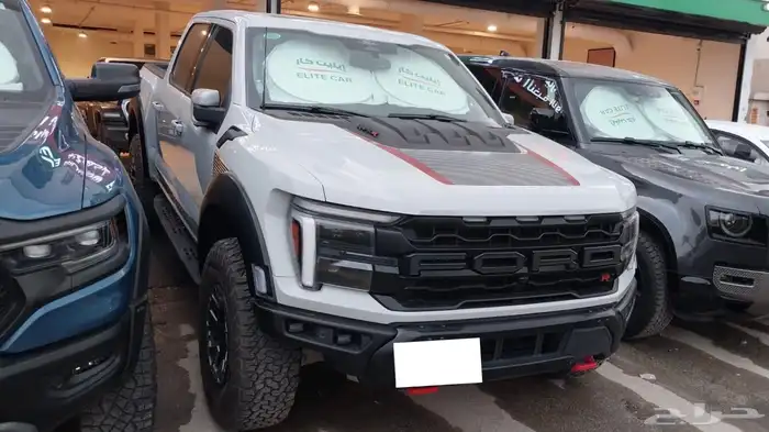 فورد رابتر ار للايجار لموسم الشتويه و الكشتات 2024 رصاصي 5