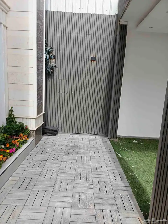 تنسيق حدائق وديكورات احواش وتبليط احواش وأحواض زراعية طبيعي 5