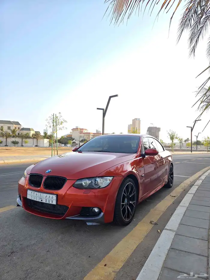 bmw 335i e93 مخزن ولوحة مميزه 3
