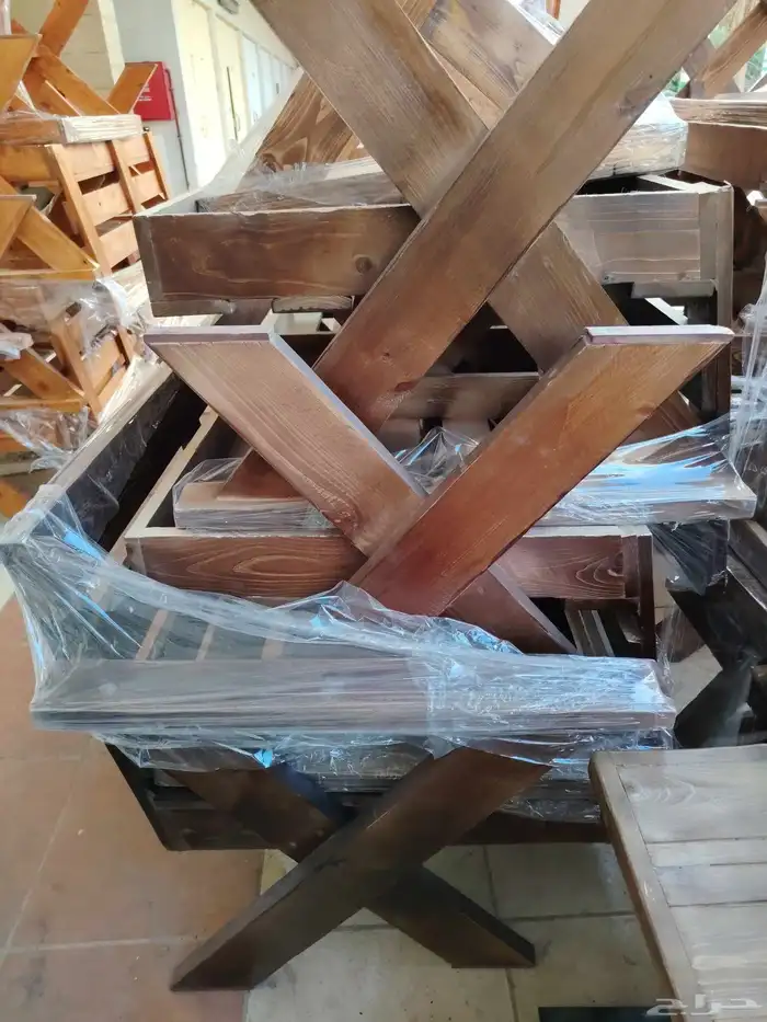 جلسات تراثيه حديثه. كراسي بلاستك للبر. كراسي حديد وخشب 1