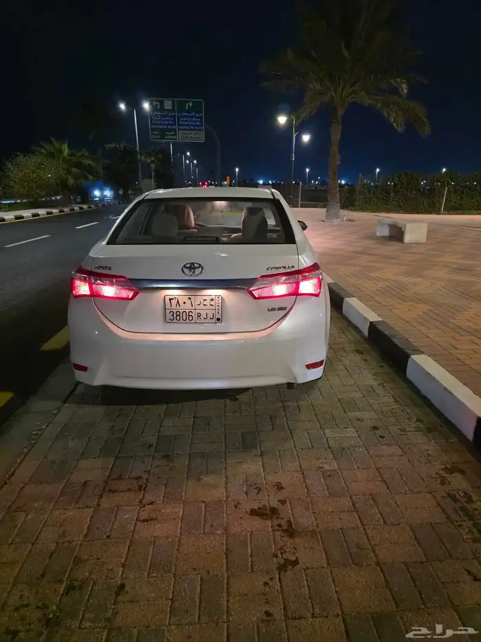 كرولا 2014. قير ومكينه ممتازه. مشت 245 الف كيلو متر فقط 0