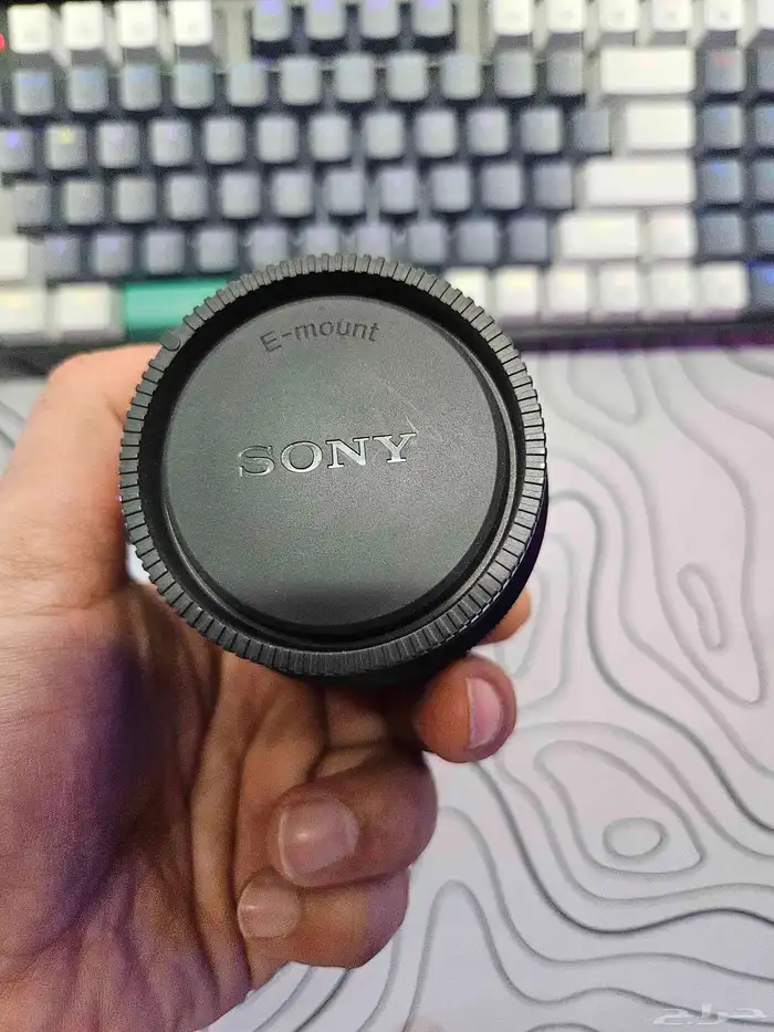 عدسة سوني عزل 50 ملم Sony lens 50mm 5