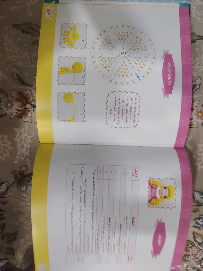 كتاب أميراتي لتعلم الكروشيه السعر 150 تم الشراء 200 4