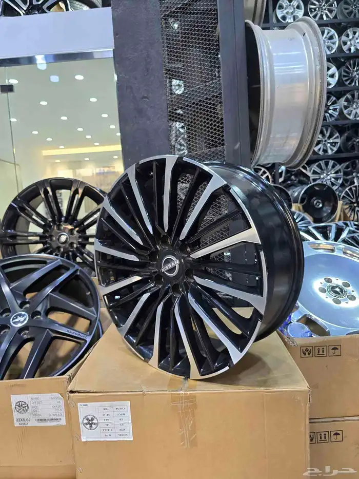 جنوط نيسان باترول بلاتينيوم 2025 مقاس 22 فئه الفل البلاتينيو 1