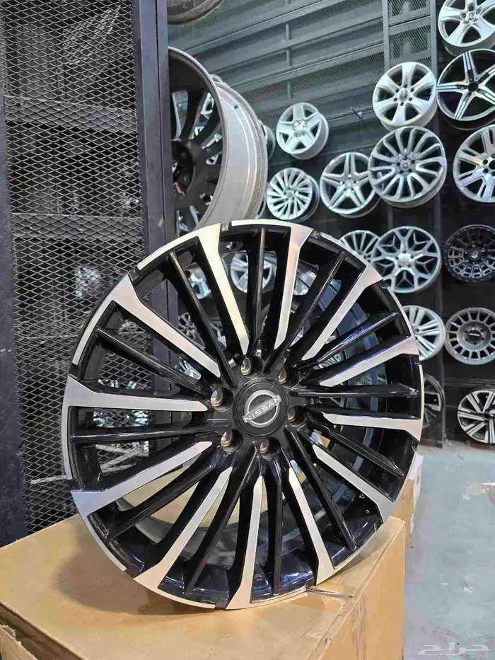 جنوط نيسان باترول بلاتينيوم 2025 مقاس 22 فئه الفل البلاتينيو 0