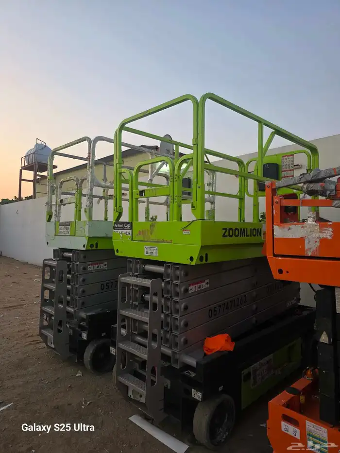 سيزرلفت 8متر للايجار سيزرلفت 10متر للايجار سيزرلفت 12متر للا 6