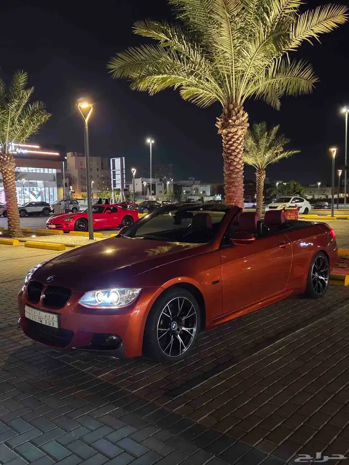 bmw 335i e93 مخزن ولوحة مميزه 8