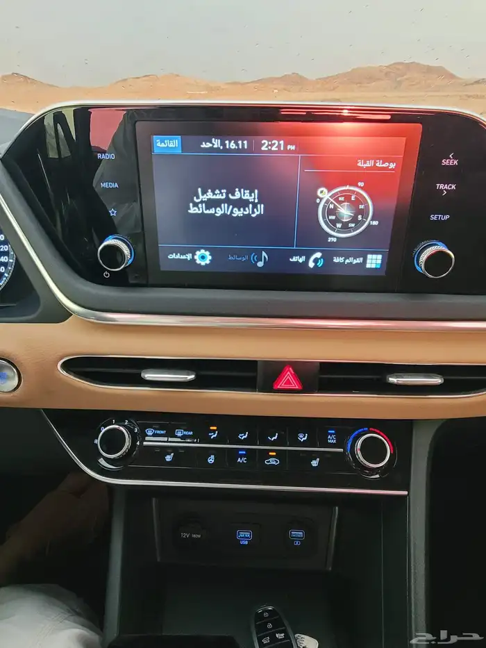 سوناتا كوري موديل 2021 داخلية جملي نظييفة 25