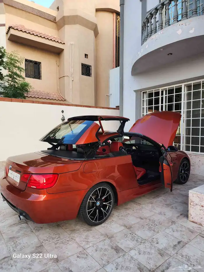 bmw 335i e93 مخزن ولوحة مميزه 10
