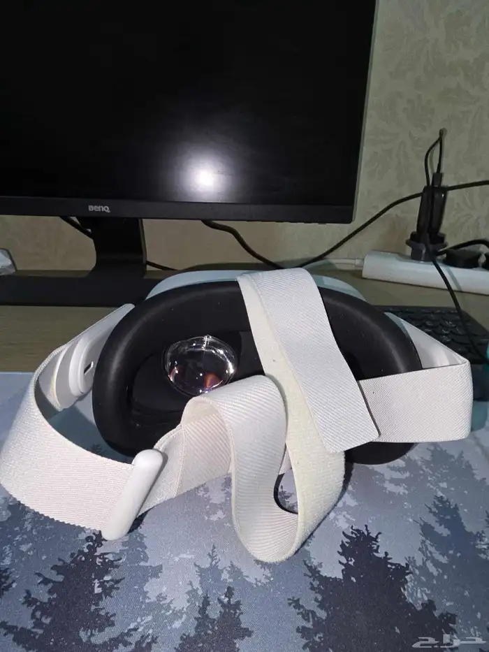 Meta Quest 2 128gb White نظارة الواقع الافتراضي ميتا كويست 3