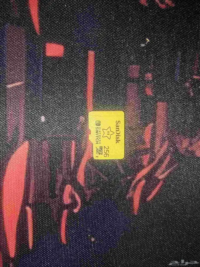 نينتندو سويتش لايت مع ملحقاته وكرت داكرة 256 وشاحن الاصلي 3