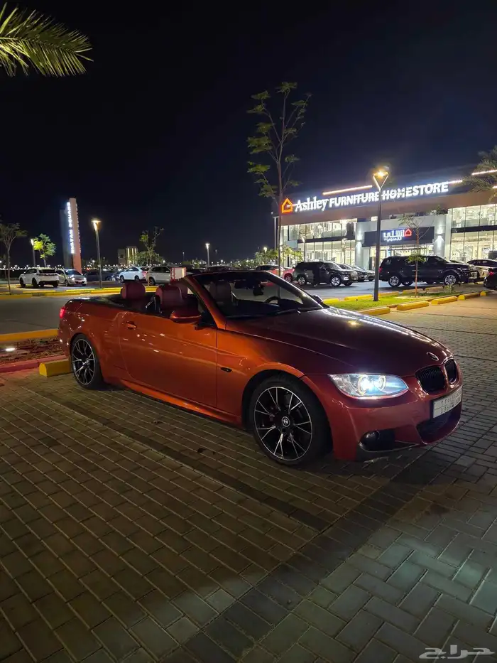 bmw 335i e93 مخزن ولوحة مميزه 7