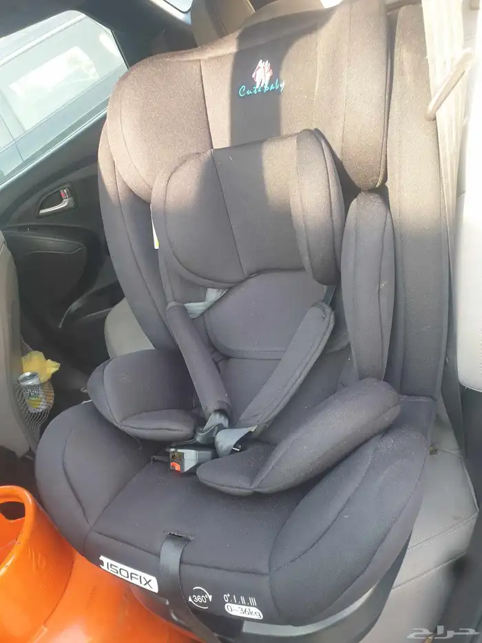 كرسي سياره للاطفال للبيع جديد استخدام مره واحده فقط 2