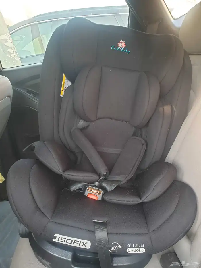 كرسي سياره للاطفال للبيع جديد استخدام مره واحده فقط 3