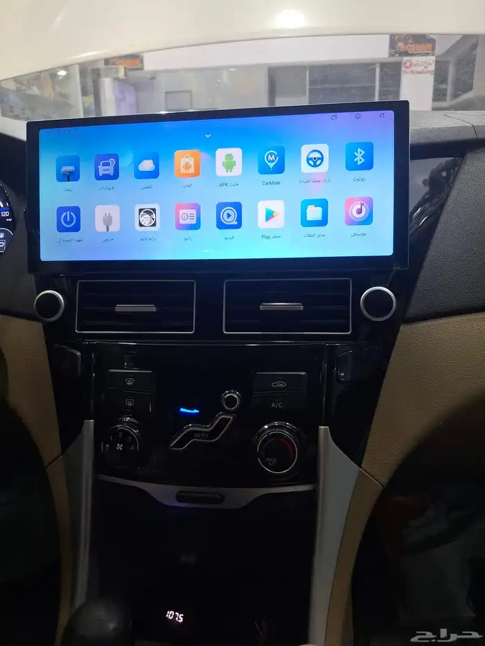 تركيب شاشه سوناتا 12انش من 2011_2015 2